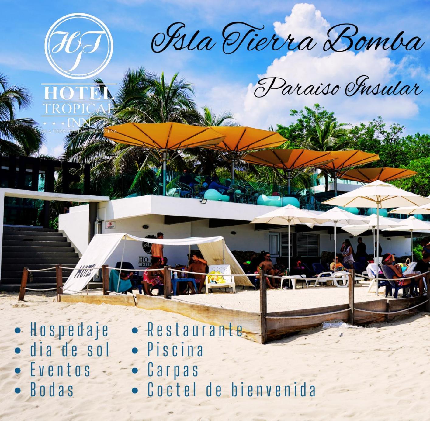 Hotel Tropical Inn Плайя-де-Пунта-Арена Экстерьер фото